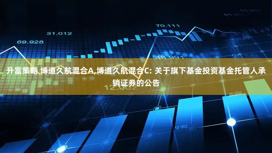 升富策略 博道久航混合A,博道久航混合C: 关于旗下基金投资基金托管人承销证券的公告