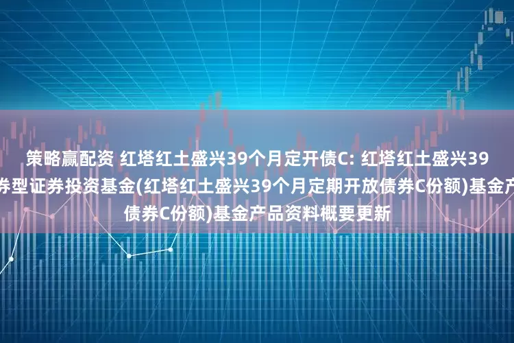 策略赢配资 红塔红土盛兴39个月定开债C: 红塔红土盛兴39个月定期开放债券型证券投资基金(红塔红土盛兴39个月定期开放债券C份额)基金产品资料概要更新